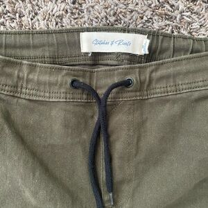 Kids Olive Green Shorts